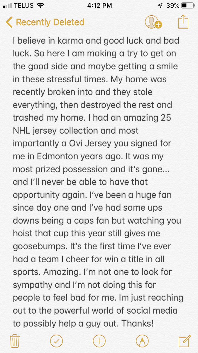 Throwing a Hail Mary to the world of Twitter. Im a hugeeee <a href="/ovi8/">Alex Ovechkin</a> fan and some friends told me to try and reach out to see what happens. So here I am...#twitterhelpmeout #pleasegoviral #needabreak #hailmary <a href="/Capitals/">Washington Capitals</a> <a href="/NHL/">NHL</a> <a href="/spittinchiclets/">Spittin' Chiclets</a> <a href="/BizNasty2point0/">Paul Bissonnette</a> <a href="/ryanwhitney6/">Ryan Whitney</a> <a href="/commie22/">Mike Commodore</a>