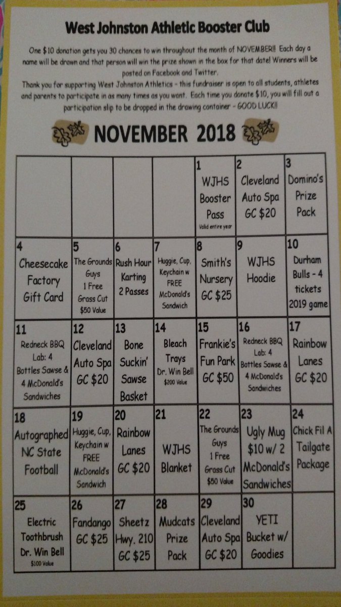 WJHS Booster Club tweet media