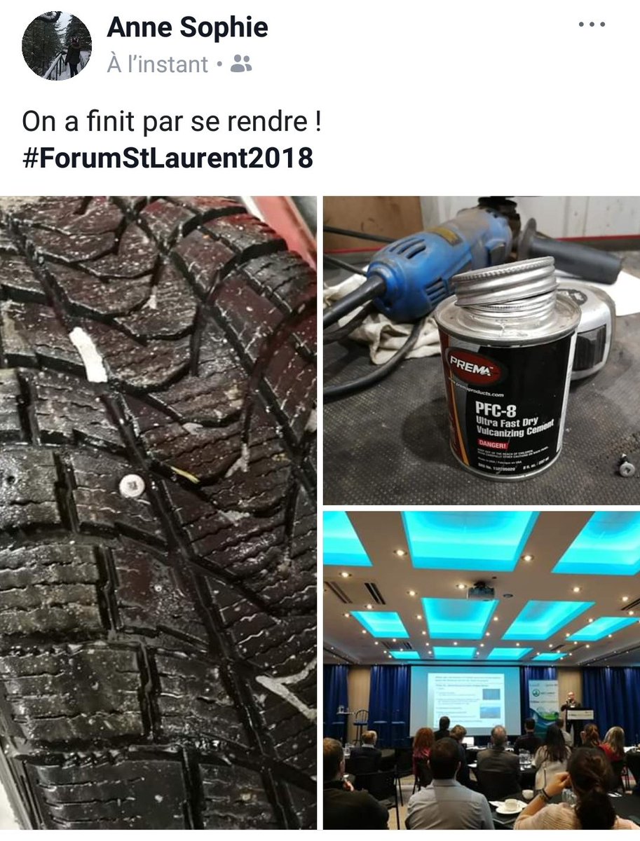 AnneStMarie's tweet photo. Pas facile se rendre au #ForumStlaurent2018 !! Belle première journée remplie de belles initiatives du milieu. https://t.co/UZKOouchdW