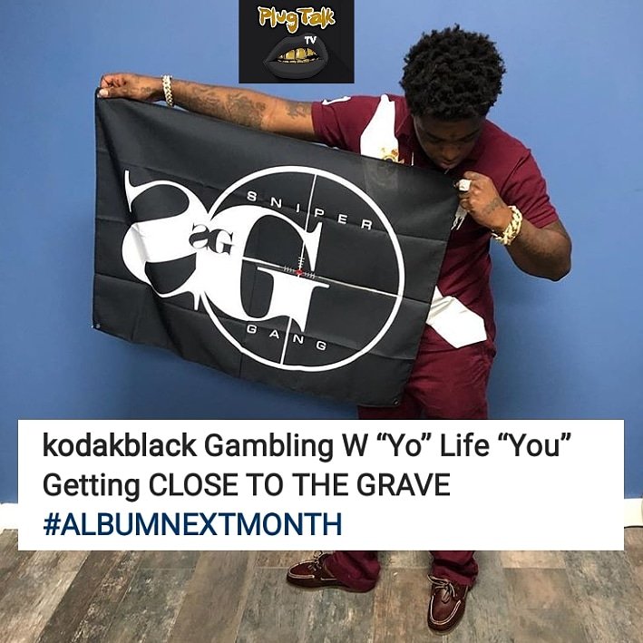 PlugTalkTV's tweet photo. Kodak Black, has announced that he will be dropping come next month. 😎.. Y'ALL COPPING OR NAH ?!!.. https://t.co/NUJ4OFy1Rf