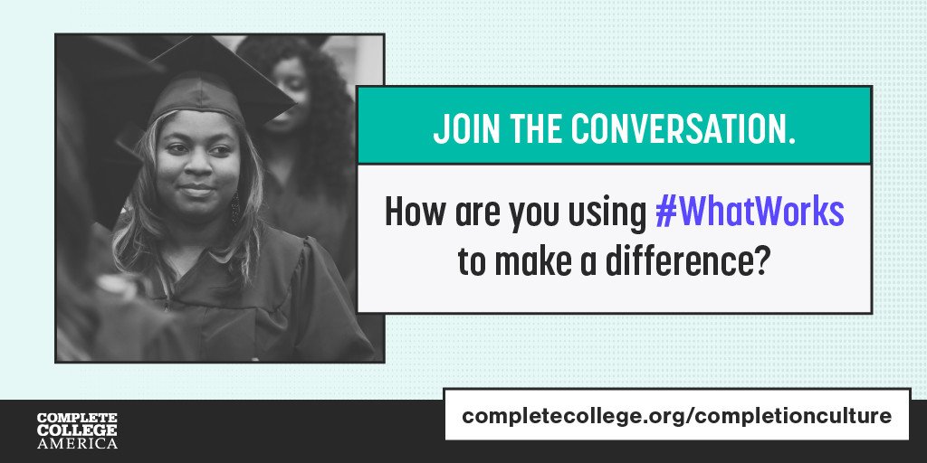 CompleteCollege's tweet photo. The Game Changers are leading to significant improvements for students. We know #whatworks, and the Alliance is pursuing scale. How are you using these strategies to make a difference? https://t.co/5T212N1GLS https://t.co/tivIe7pozx