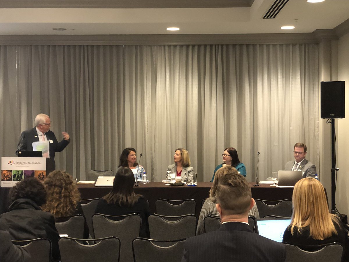 HeliosEdFnd's tweet photo. Joining our fellow cohort states MS, KY, and MA @edcommission Winter Commissioners meeting as we work to increase K-3 quality. Sharing AZ's public/private partnership work &amp; strategic plan aligned to the AZ Progress Meter and postsecondary attainment goal #ECSWCM https://t.co/0K1dZT1W45