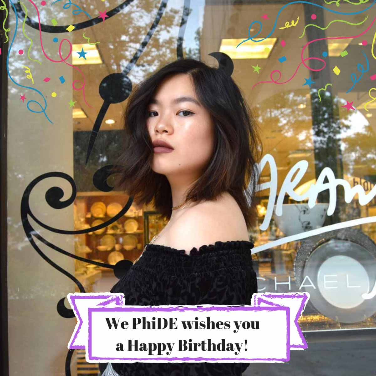 UMBPhiDE's tweet image. Happy birthday, Vivian!!! Thank you for being such an amazing, kind-hearted, hilarious and wise member of our phamily!! We hope you have a fantastic day! #phide #malphaproud