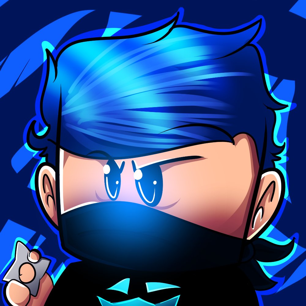 pics Blue Roblox Icon Cute roblox icon banner commission