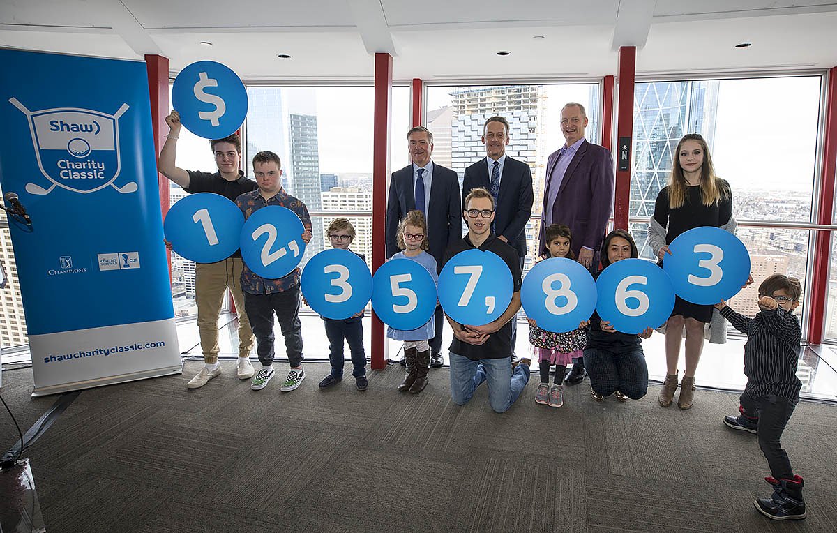 413Therapy's tweet photo. Wow! What an amazing year for @Shaw Birdies for Kids presented by @AltaLink!  $12,357,863 was raised by the 182 charities involved to support kids programs! We were thrilled to be involved this year. @ShawClassic https://t.co/Oo95bfXolh