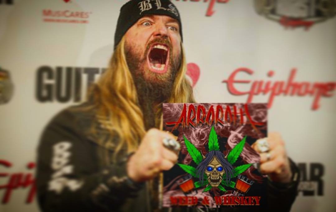 ARBOROTH's tweet photo. Look at how much our BFF @ZakkWyldeBLS  loves WEED &amp; WHISKEY! That's because he doesn’t. He’s Zakk fucking Wylde, he don't know us...yet https://t.co/TD6wrCl4xr
