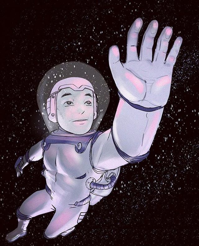 SOURcollective's tweet photo. 👨‍🚀🌌 art by @swordstories .
.
.
.
#spaceman #art #artcollective #space #galaxy #sour #sourcollective #artistofinstagram #artist #draw https://t.co/W3LToCA0od