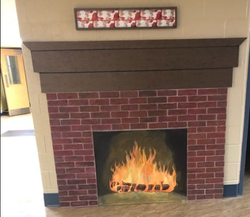 Your student(s) may have mentioned a new “fireplace” at school! This is what they are talking about! Staff will be looking for students who are earning a stocking to hang on the fireplace. They can earn a stocking by going above and beyond the FAB 5 Rules!