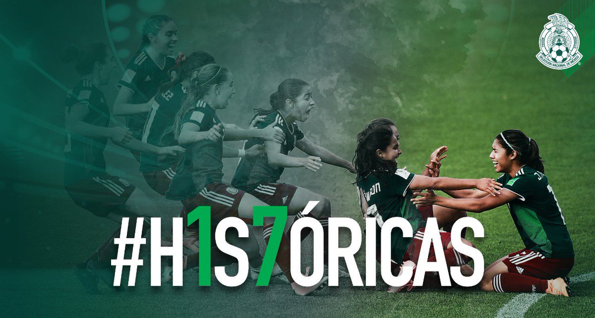 #Sub17Fem | 😭 🏆 🇲🇽 👧🏻

¿¿¡¡QUÉ SE SIENTE QUE LA REALIDAD SUPERE AL SUEÑO!!?? 

🙏🏼 ¡Estamos en la Final del Mundial! 🙏🏼
¡Somos #h1s7óricas y vamos por más!

#PasiónyOrgullo | #U17WWC