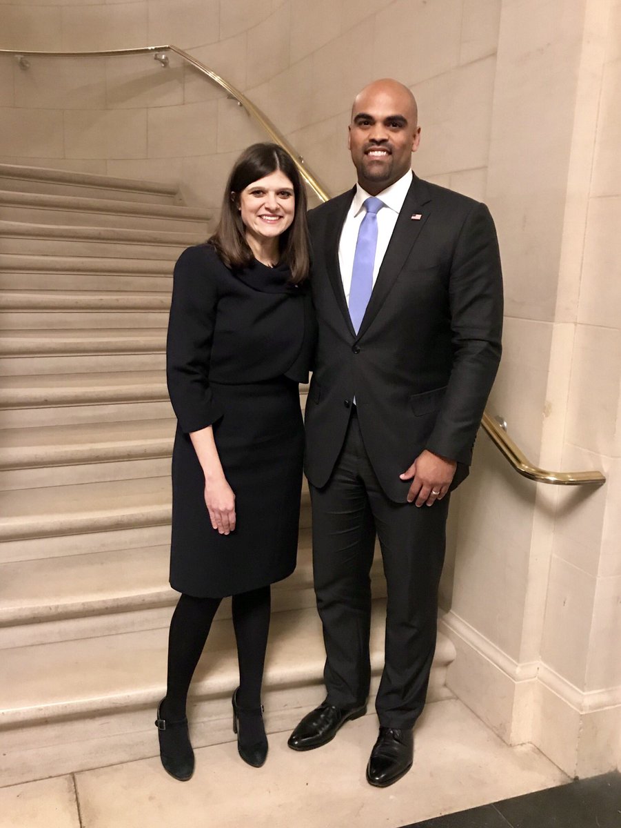 ColinAllredTX's tweet photo. Honored to be elected Co-President of the freshman class along with my colleague, Congresswoman-elect @HaleyLive! #TX32 https://t.co/uReryoDJz8