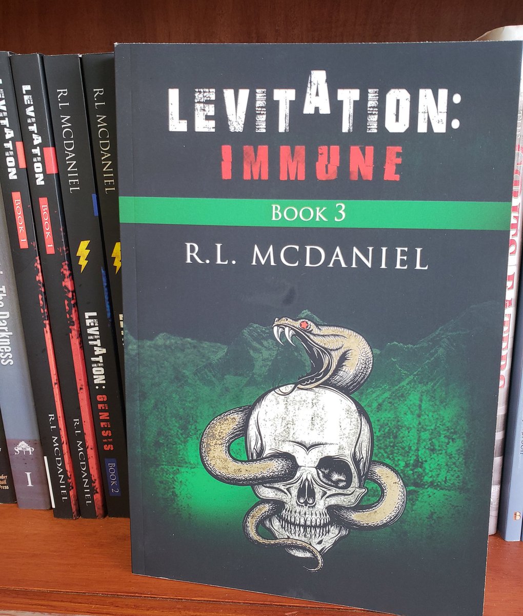 MFBTlh's tweet photo. New on our local author shelves is the book you've been waiting for - the third in R.L. McDaniel's @RogMcDaniel young adult Levitation series: Immune! #ihearttally #theartslivehere #youngadult #awesomebookcovers https://t.co/4yFDfFQdI7