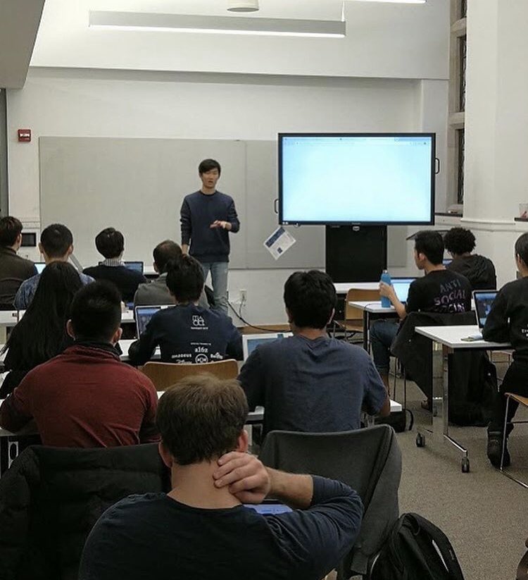 TEDxYALE's tweet photo. Earlier this month, we joined forces with the Yale Computer Society to put together our “CS and Entrepreneurship Bootcamp” - it was a fantastic afternoon! https://t.co/GmiYV8Xo3t