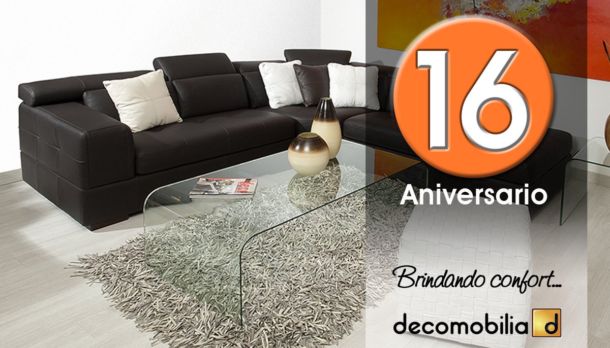 Decomobilia's tweet image. En Decomobilia estamos orgullosos de tener 16 años decorando tu hogar. Seguiremos brindando el confort que mereces...
.
¡Gracias por preferirnos!
(Foto referencial)
#mueblesmodernos #sofadesing #aniversario #16años #noviembre #mueblesitalianos #mueblesdecuero #sofa #confort