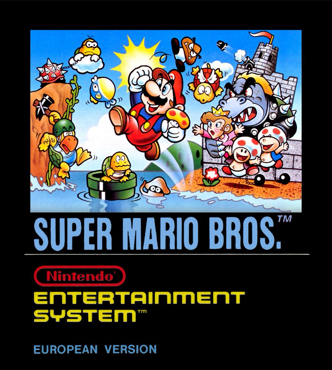 Cool Box Art sur Twitter : "Super Mario Bros. / NES / Nintendo / 1987 https://t.co/0HRxpY030V" / Twitter