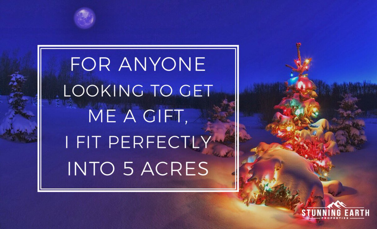 After the holidays I might need a 10 acre! 😄
