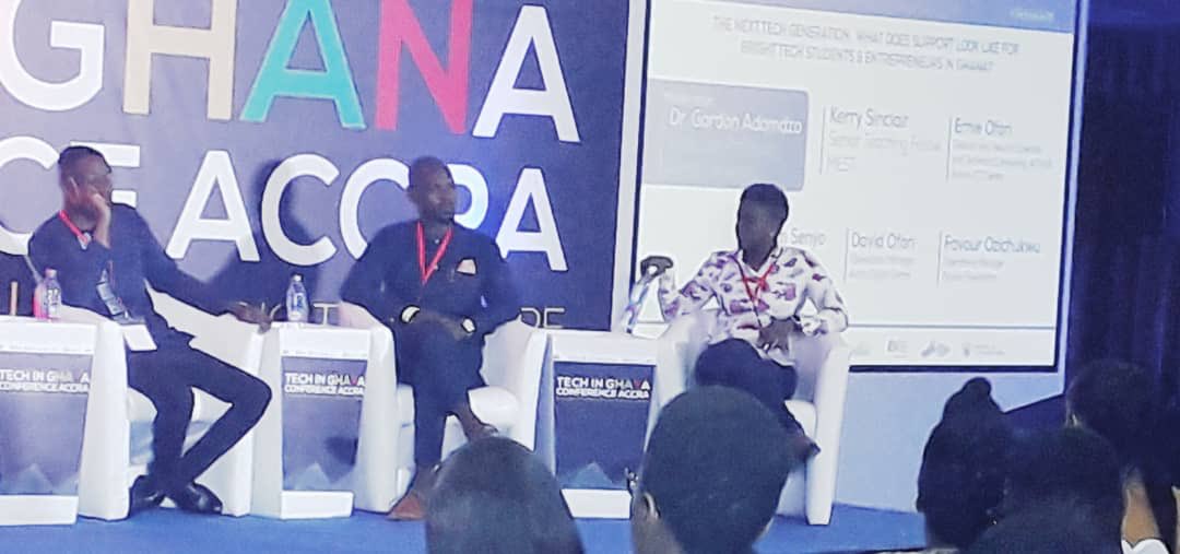 OziNmaFav's tweet image. Thank you @AfricaBiz2020 for organizing @TechInGhana #techingh18. Insightful panel discussion on what does #support look like to bright Tech Students and #entrepreneurs?.