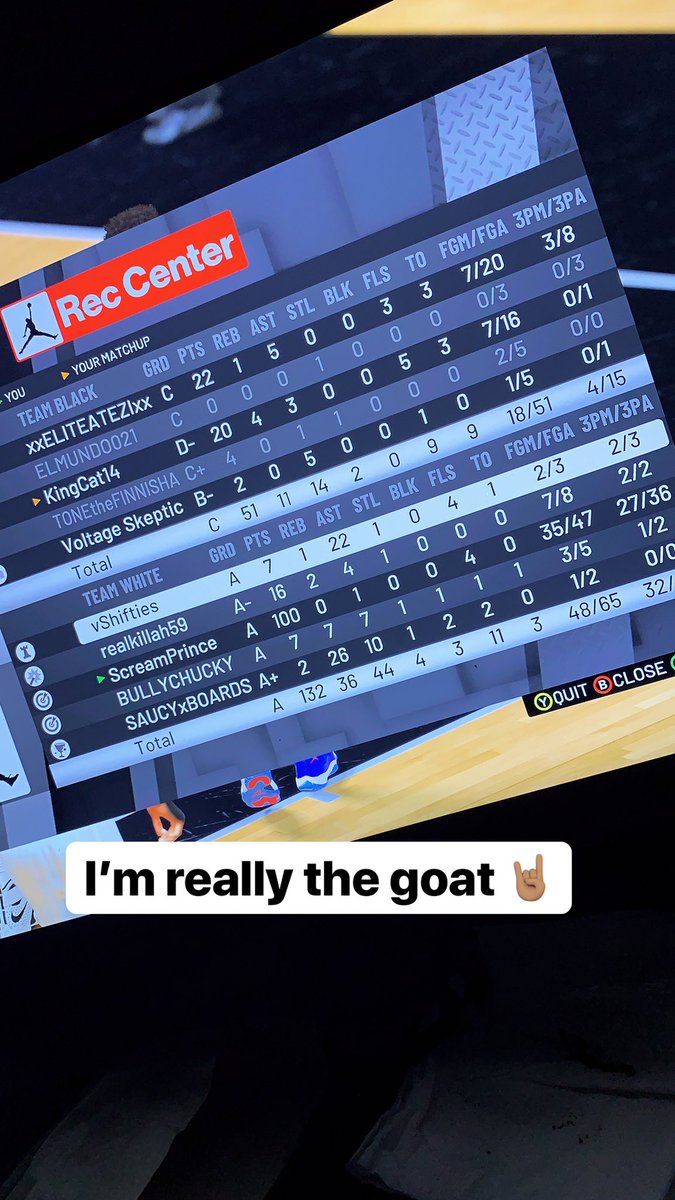 ScreamPrince2K's tweet photo. (Xbox)Hard work always goes unnoticed 🤷🏽‍♂️ I need a squad for team that wanna grind this out as a family.  

PG - High IQ playmakers that can shoot and pass 
SF - lockdown or two way Sharp 
C - Rim Protector or Rebounding Stretch 
@2KHUNTSEARCH @WalkOnWarriors @2KCrewFinder https://t.co/LTmxh9h8cn