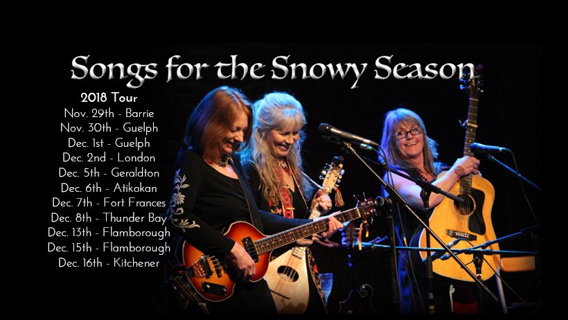 Boreal's "Songs for the Snowy Season" 2018 tour starts this Thursday (Nov 29) in Barrie, ON at 7:30pm <a href="/MacLarenArt/">MacLaren Art Centre</a>  
barriefolk.com/event/an-eveni…