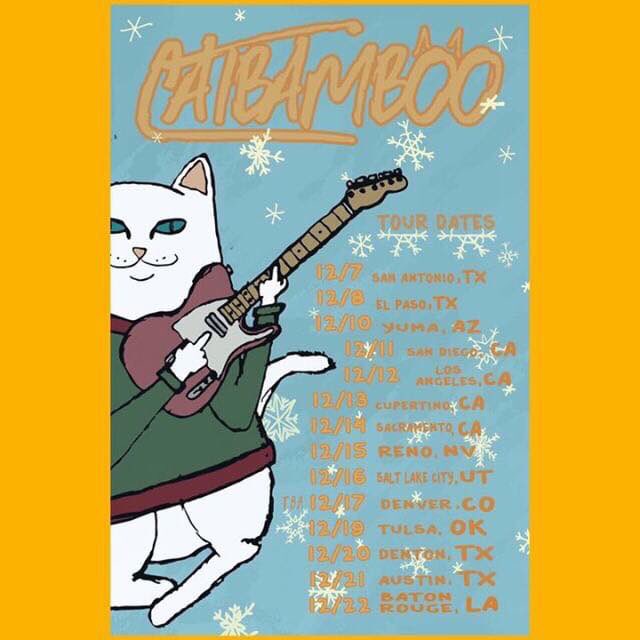 Playing with these cool cats December 13 at the X-Bar. Come thru and support some local and touring artists!

#dokoe #dokoemusic #instrumental #mathrock #postrock #catbamboo #cupertino #touring #December
