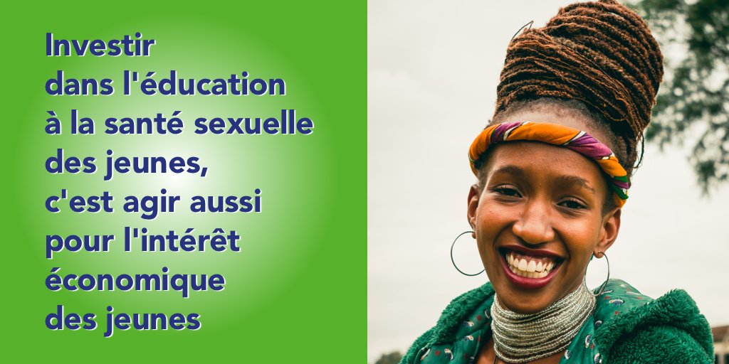Investir dans l'éducation à la santé sexuelle des jeunes c'est agir aussi pour l'intérêt économique des jeunes.

Participez au Tweetup #AfrikForum le 04 Décembre 2018 à 15h GMT. #IDecide sclz.space/r1g5fj9CX