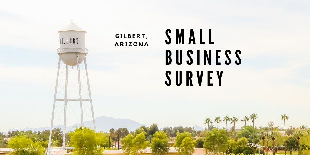 GilbertYourTown's tweet image. If you're a small business owner in #GilbertAZ, we want your feedback in our survey! 🗣

Share your thoughts with us by November 30th 👉 bit.ly/2zV0tvc

#WednesdayWisdom #LifeInGilbert