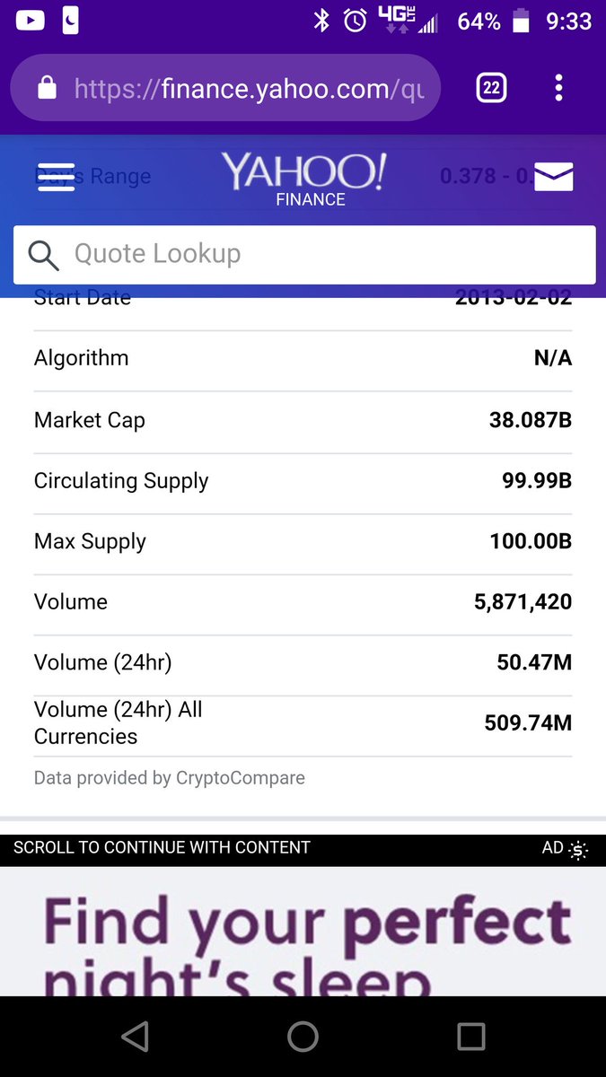 XRP_Phoenix_'s tweet photo. The $XRP market cap is being manipulated by @CoinMarketCap
Reference @YahooFinance under #cryptocurrency
You will find out the true market cap
#munipulation #scam https://t.co/nP2EsxgnHD