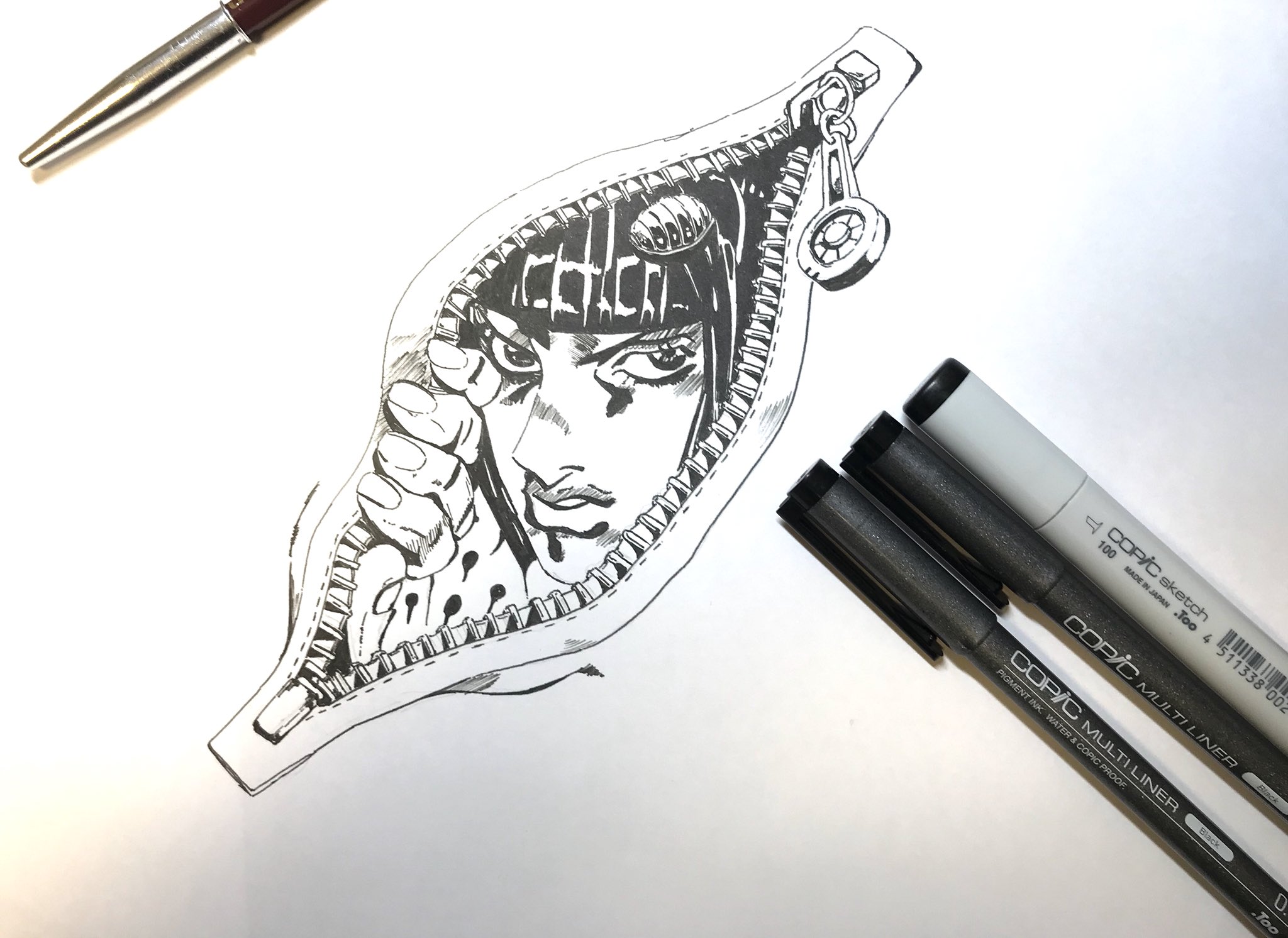 Twitter 上的 かんべえ ジョジョのブローノ ブチャラティを描きました ジョジョ第5部面白いですね 絵描きさんと繋がりたい 模写 ブローノ ブチャラティ T Co Gfgbp84gjm Twitter