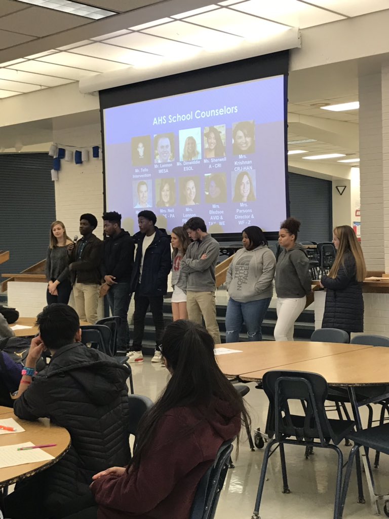 Thank you to the 11th and 12th grade panelists for talking to our Freshman Seminar classes about utilizing the counseling department to help support your success, and how to make most of your 9th grade year and beyond!
