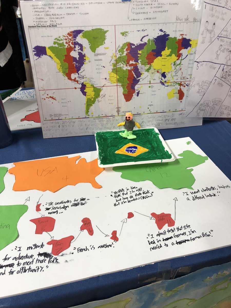glaubis2's tweet photo. “Home is a place you feel safe and everyone cares for you” these gr5 Ss have done an amazing job at inquiring about the different journeys present in our schools while reflecting on the concept of migration. Can you see me?  #celebratelearning #qaislive #pypchat @educolitas https://t.co/gZZZrDiXmY
