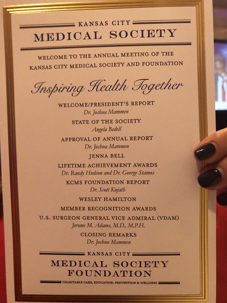 eringabert's tweet photo. So proud to support @jchristalini as she shares her story with @KCMedSociety https://t.co/D6G3dshqrW