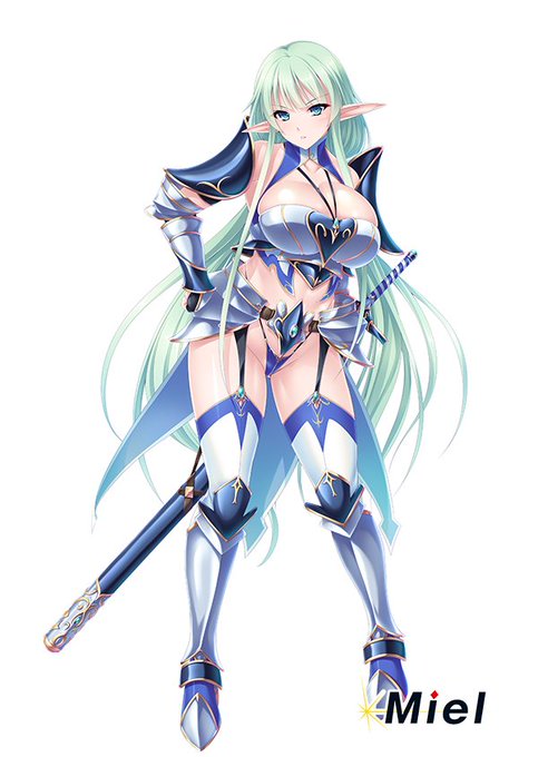 11月30日DL版発売「エルフ種付け牧場」【キャラ紹介】
エルフの森を守る気高い騎士ライラ(CV:ありかわ真奈)
「くっ、我らエルフを、その汚れた視線で、吐息で汚すなど言語道断、反省しろ!」
https://t.co/PcdQGeyDEX 