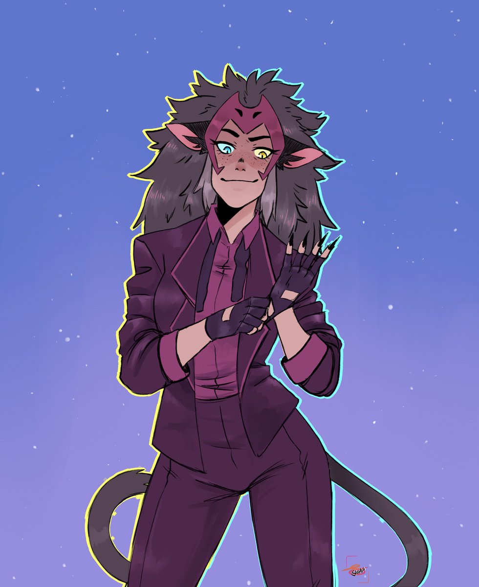 strawbit_ch's tweet photo. Every single one of has has a crush on at least one character in this show amiright #Catra #SheraandthePrincessesofPower #stpop #catradora #shera2018 https://t.co/BPJdkLqgDy