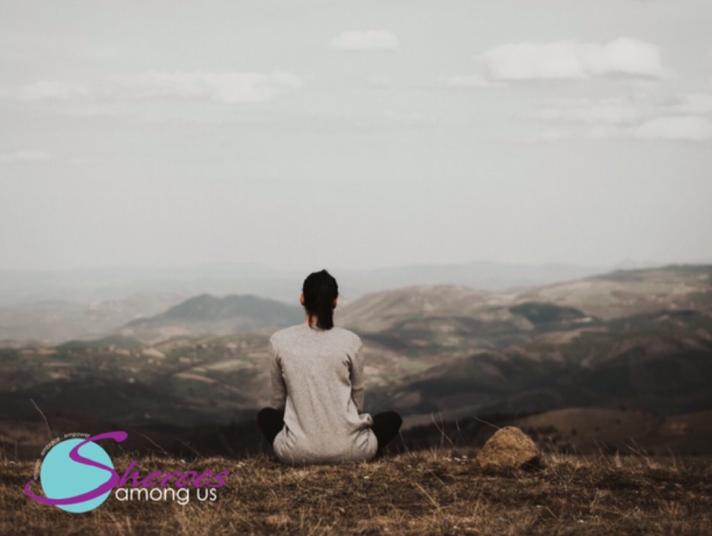 SheroesAmongUs's tweet photo. Take time to meditate today. It will not only make you feel relaxed but also will help you focus your thoughts. #wellnesswednesday #sheroesamongus https://t.co/8ge5KeXyBG