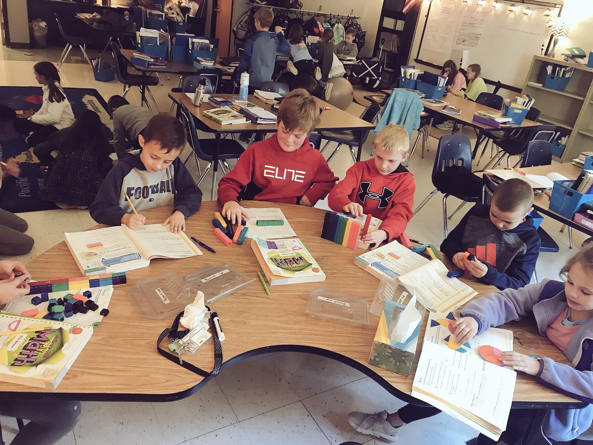 mrsgaerte's tweet photo. How many equivalent fractions can you find or make? Fun with fractions. https://t.co/8B4yo3Amrj