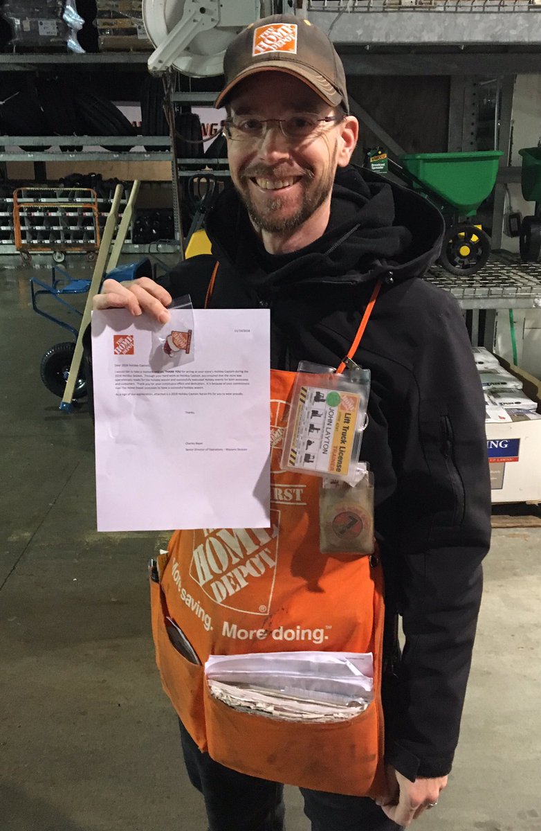 John Lee home depot tweet media