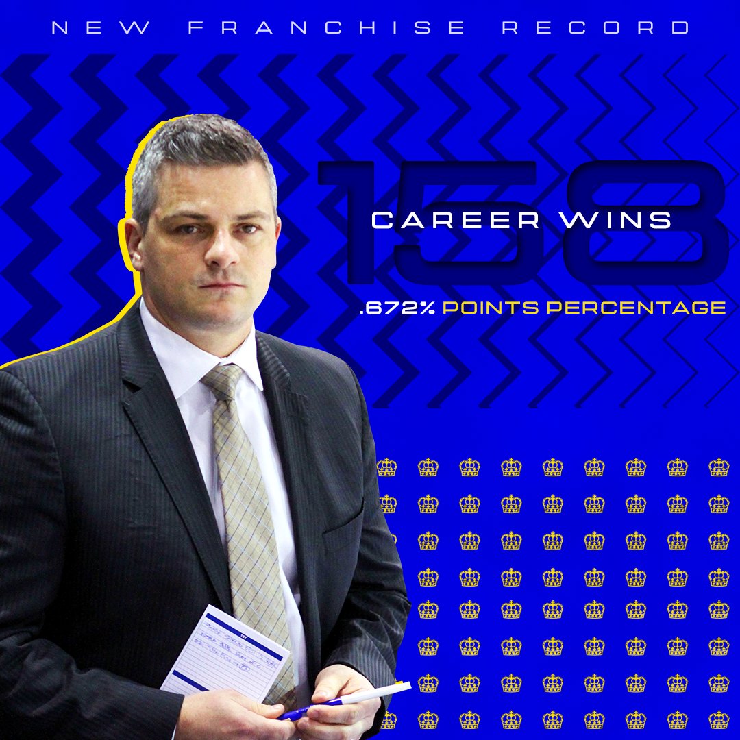 TorontoMarlies's tweet image. Bench boss.

Congratulations to Sheldon Keefe on his 158th victory, setting a new @TorontoMarlies franchise record for career wins as head coach!

#MarliesLive #MadeForMore