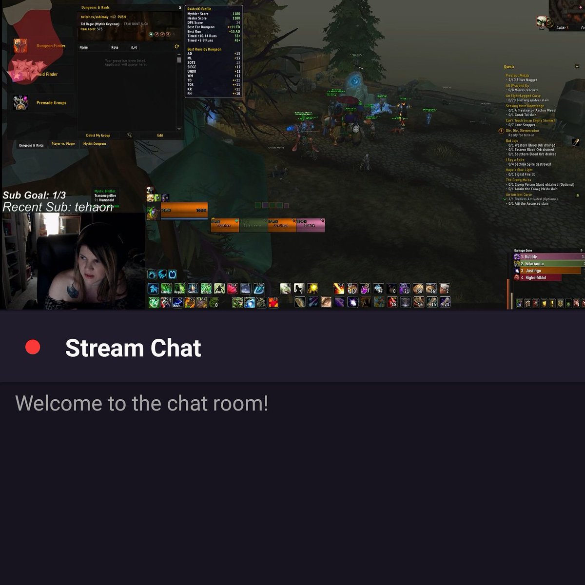 Miss_Sarcasm83's tweet image. She's back at it folks! @ashimaly_ is getting her @warcraft on. Go show some love. 

twitch.tv/ashimaly

#streamraid #streaming #stream #worldofwarcraft #girlstreamer #gaming #gamingchick