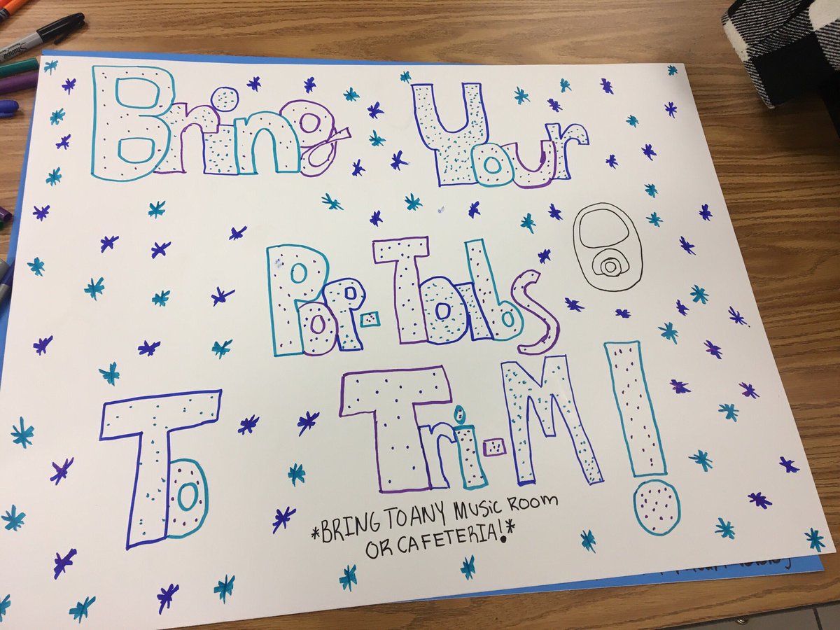 MBbchs's tweet image. The Tri-M Pop Tab Collection has BEGUN!! Pop Tabs can be brought to any of the music rooms or cafeterias. 

Help support your local community by giving back to those who need it!

HUGE thank you to the Tri-M Publicity Committee for working hard on these beautiful posters