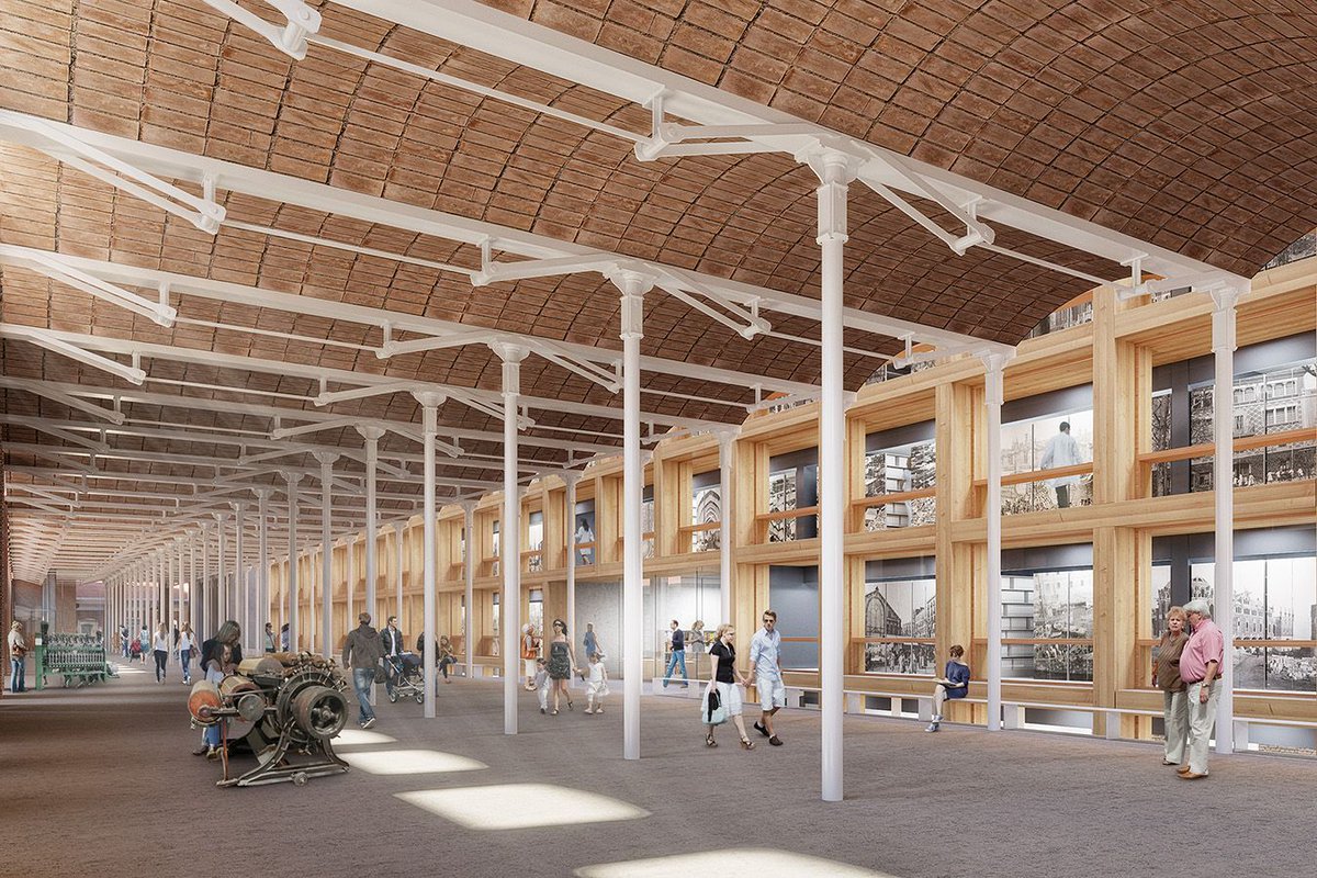 Anna_Manosa's tweet photo. Second price in the competition for the refurbishment of the existing Can Batllo industrial yard designed by PLANURBS (@Bammparquitectes + Ruisánchez arquitectes) where we did the #renders

https://t.co/PHXXunG8fE https://t.co/uZv0QNbGG4