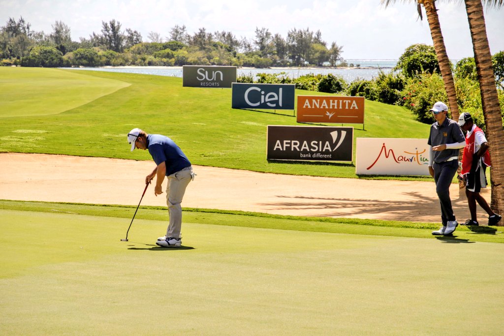 Gorgeous first day at #afrasiabankmauritiusopen, tri-sanctioned #golf tournament by the @europeantour, @SunshineTour @asiantourgolf. #Mauritius