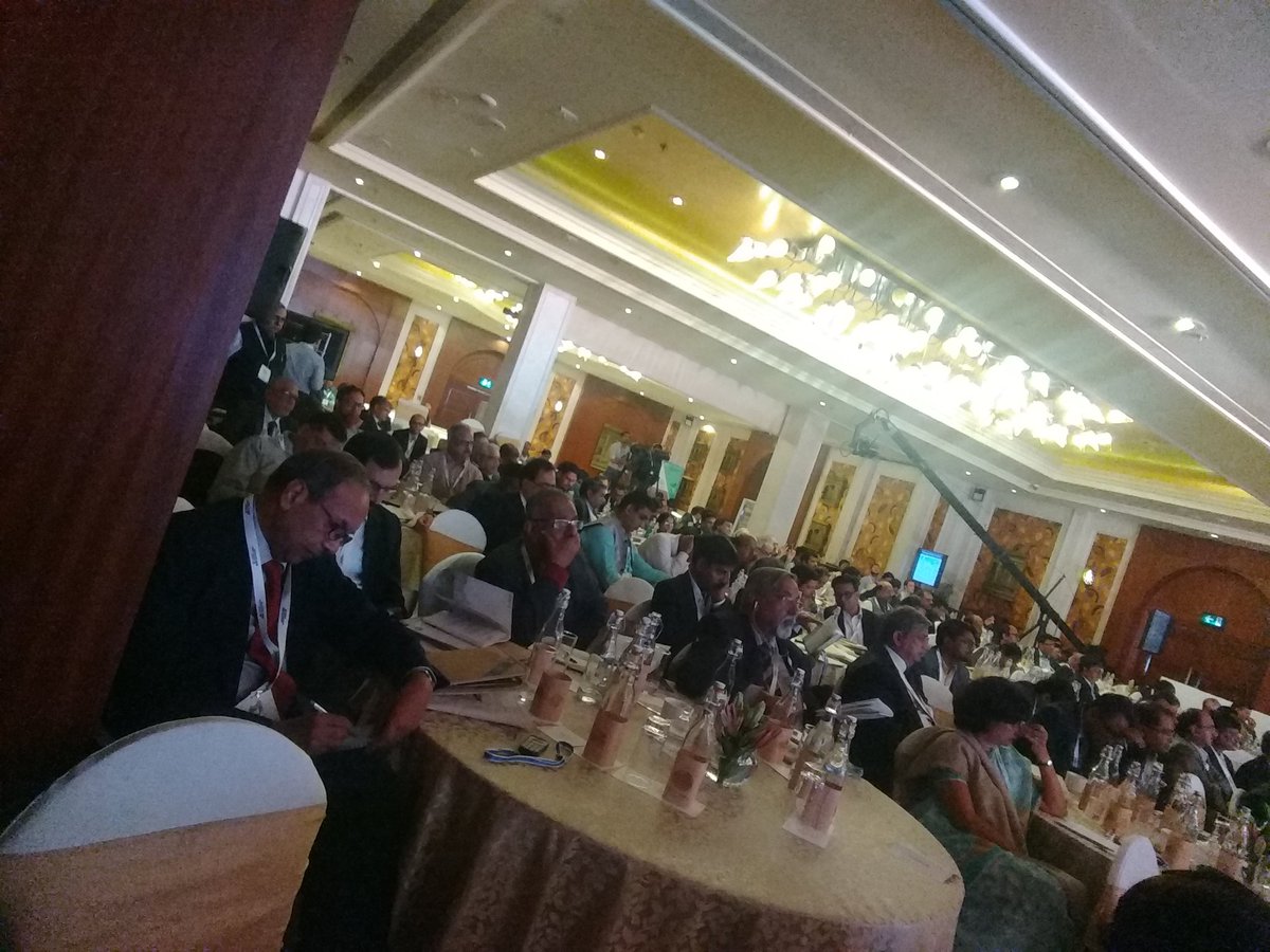 NoidaDiary's tweet photo. Eminent panelist giving #concretetalks at #sustaintogain #CONCREATECH2018 on alternative #Sustainability uses of raw/waste materials like spent acid in cement industry @ParamShobhit @foodietweeter @FirstPartners_ https://t.co/YyjU0JqRNv