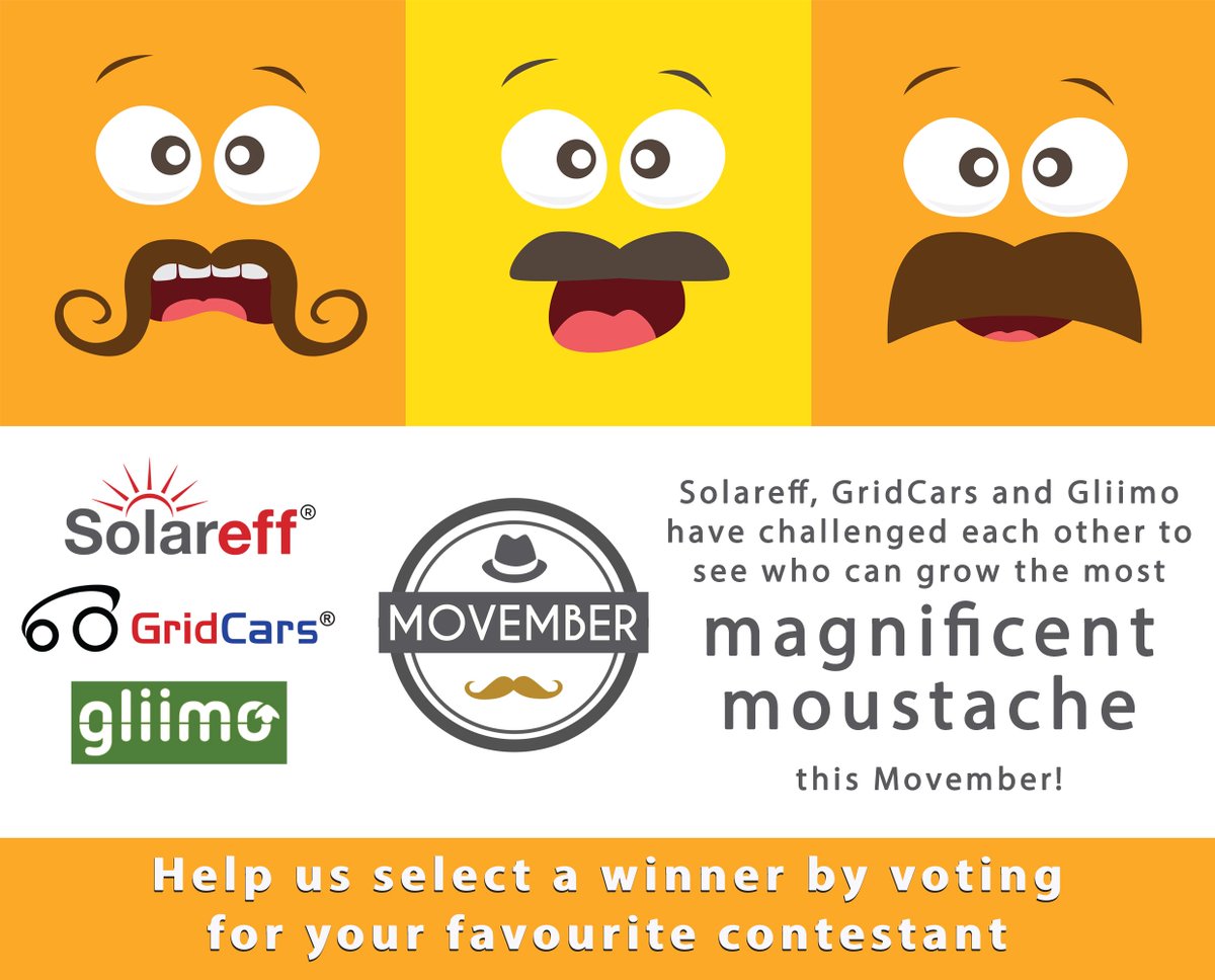 Who grew the most magnificent moustache this #Movember? Help us select a winner by voting for your favourite contestant! bit.ly/VoteMovember