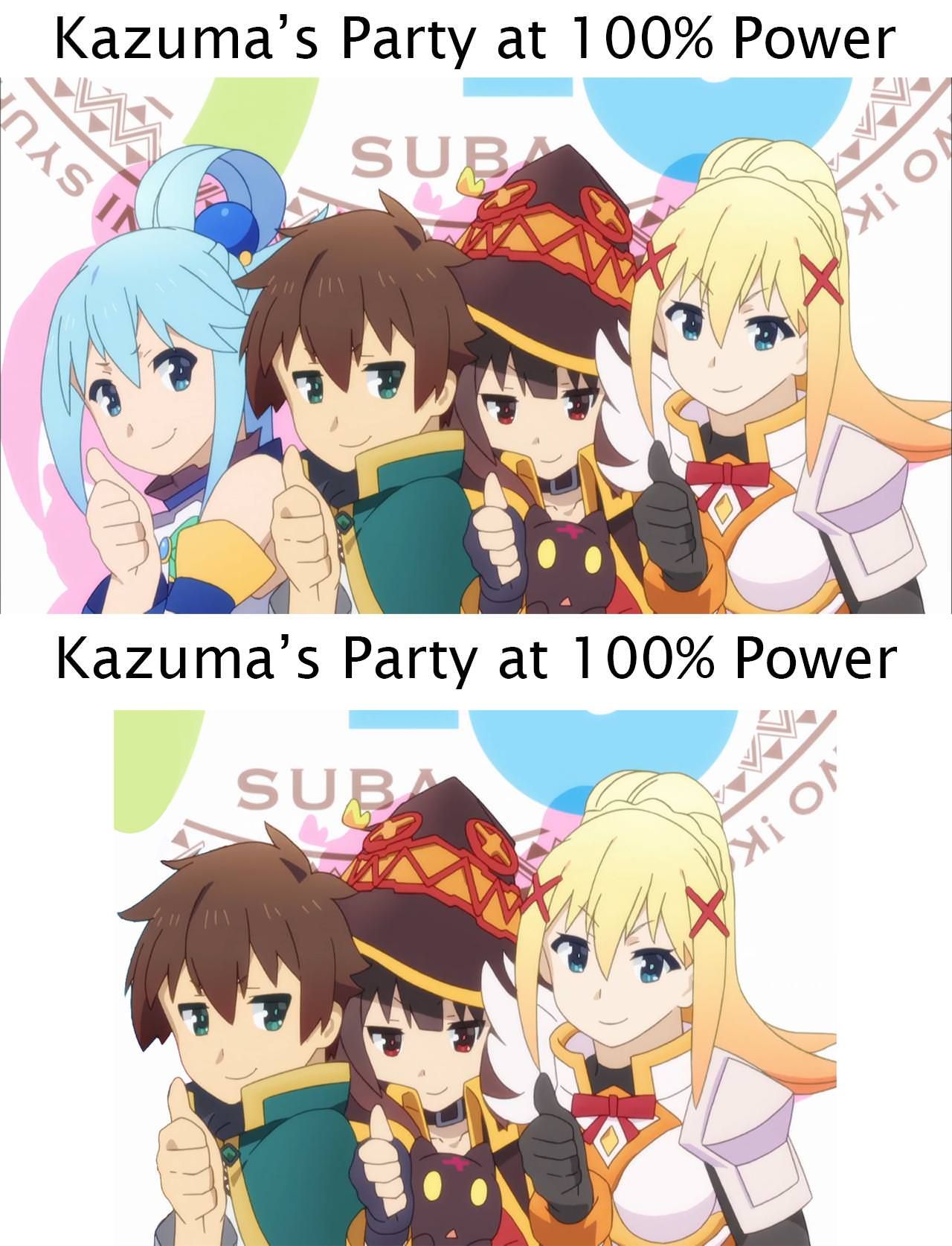 J-LIST! on X: Kazuma no Anime is KonoSuba.  / X