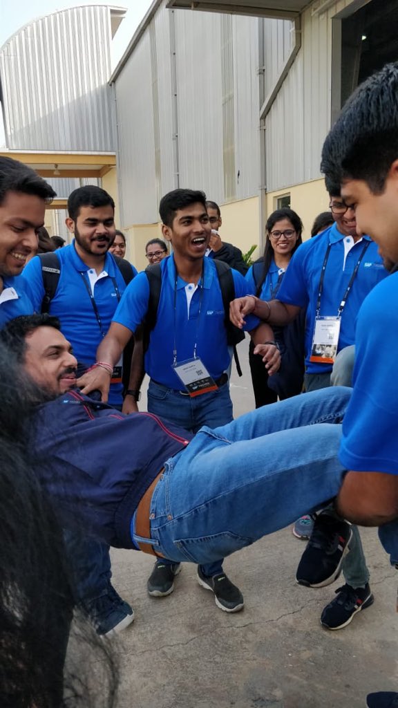arunKaugustine's tweet photo. #SAPTechEd2018 #trackmanagement @SAPTechEd and we celebrate Birthdays too. https://t.co/TTQUMQiJDv