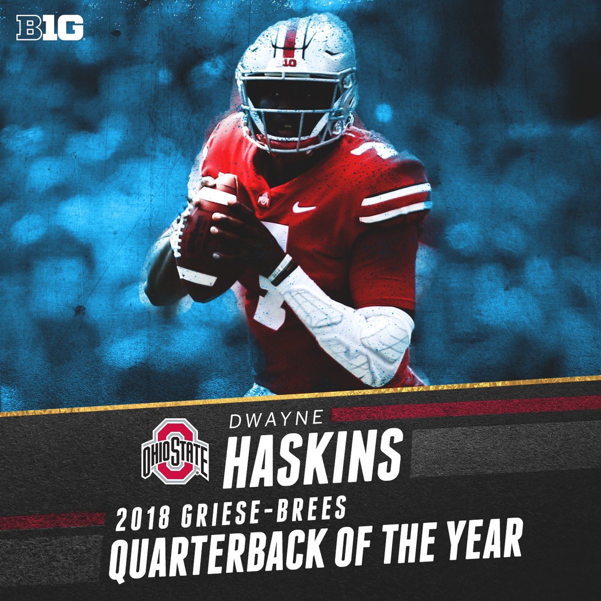 OhioStFootball's tweet photo. That’s my quarterback 😂😂😂 https://t.co/RvwUs0OodP