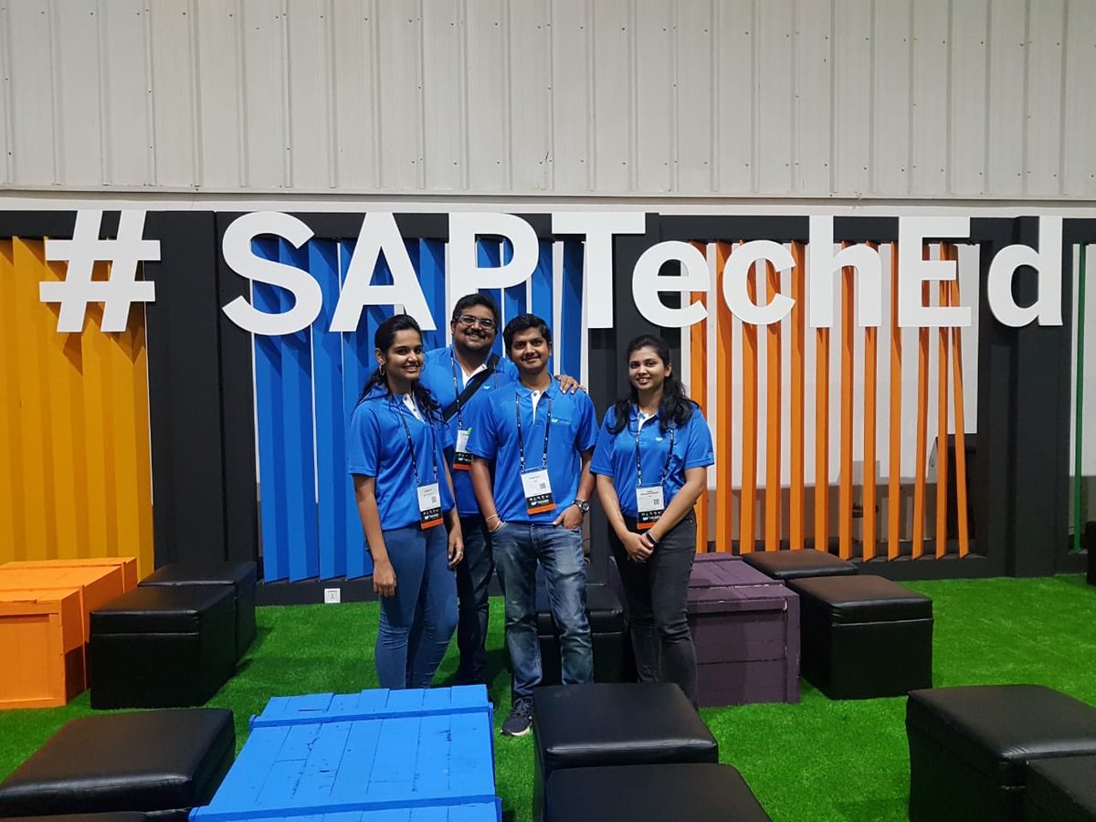 RajRelvin's tweet photo. &amp;sapteched #SAPTechEd #starting_day_2. More to go. Track managers https://t.co/dY0ib7Jjdy