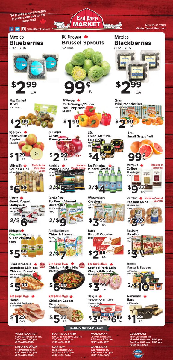 Red Barn Market Weekly Flyer