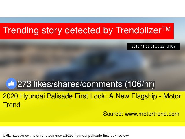 autolizer's tweet image. 2020 Hyundai Palisade First Look: A New Flagship - Motor Trend #Corporate #HYUNDAI #Brien #LosAngeles... cars.trendolizer.com/2018/11/2020-h…