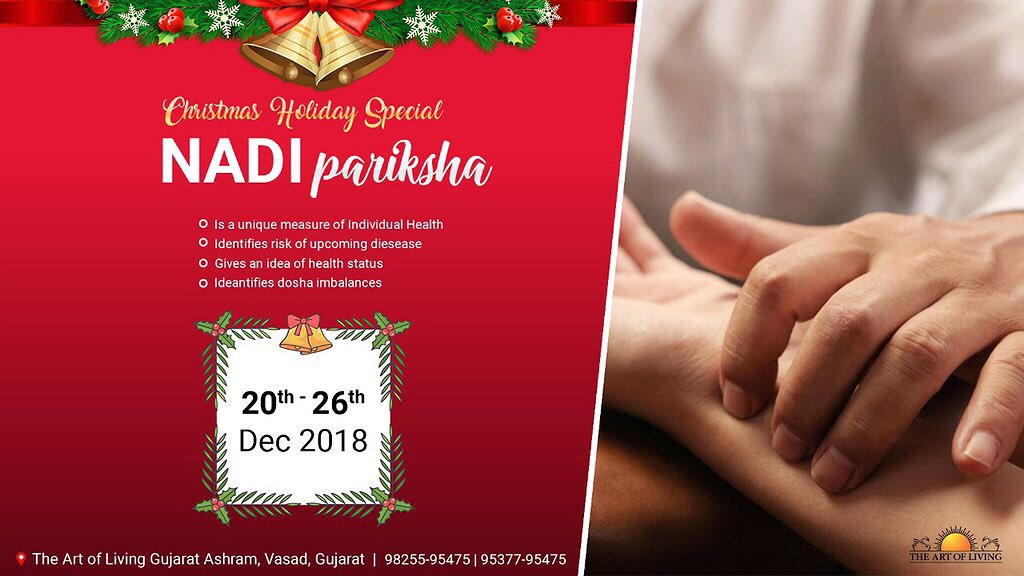 Rishividhyadhar's tweet photo. #Programs during "#Christmas #Holiday #Special" #Part2Programs #ArtOfSilence at #TheArtOfLivingGujaratAshram, #Vasad, #Gujarat :
β’ 4 Days : 20th-23rd December 2018, reporting 19th December
β’ 7 Days : 20th-26th December 2018, reporting 19th December
Contact : +91 98255 95475. https://t.co/JtavUvioqz
