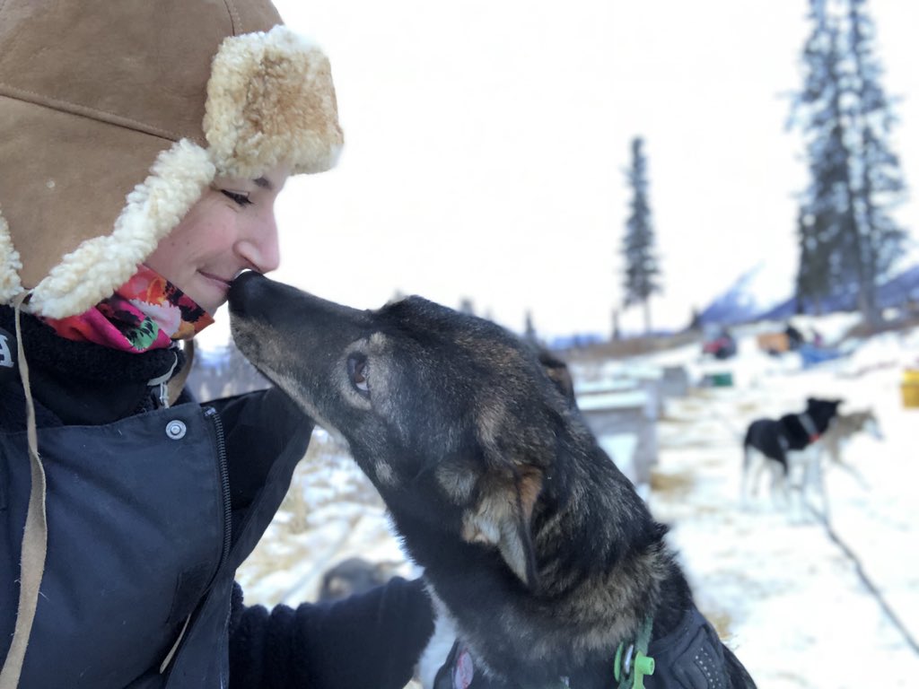 The third and final sledmentor was mama Willow.